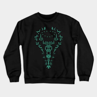 creative ideas of yoga. Crewneck Sweatshirt